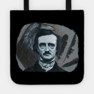 Edgar Allan Poe Portrait Painting Tote