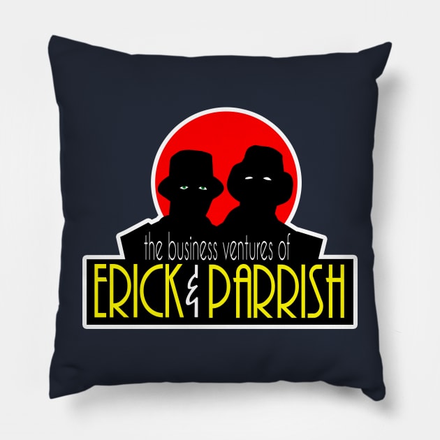 The Business Ventures of...Erick & Parrish Pillow by sinistergrynn