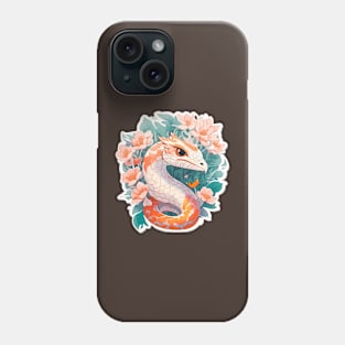 Snakes and Flowers Phone Case