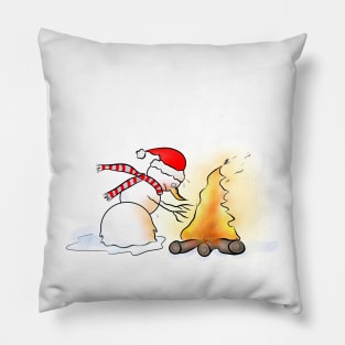 Frosty's brilliant plan Pillow