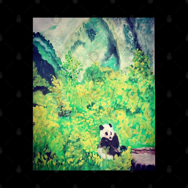 Panda by teenamarie23art