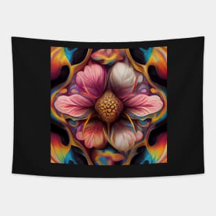 psychedelic flower&#39;s Tapestry