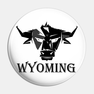 Wyoming for Men Women and Kids Pin