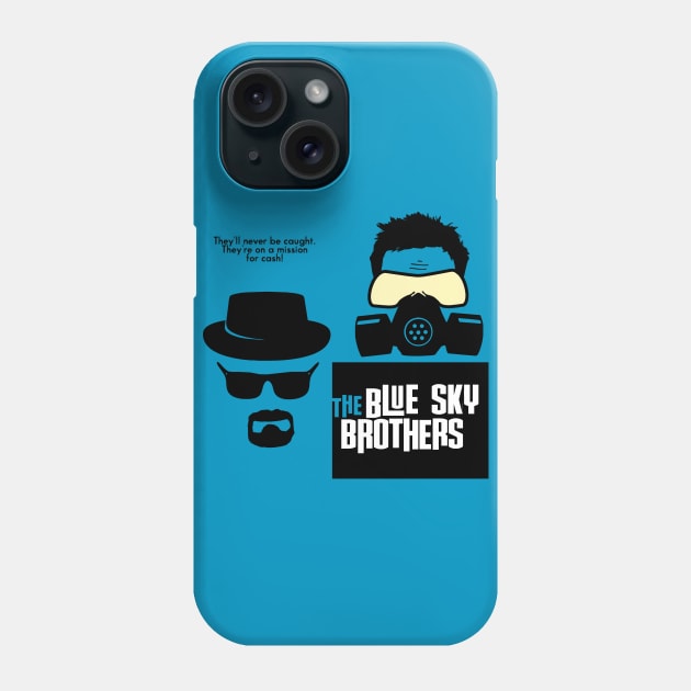 Blue Sky Brothers Phone Case by a_man_oxford