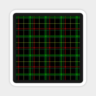 Red and Green Tartan Magnet