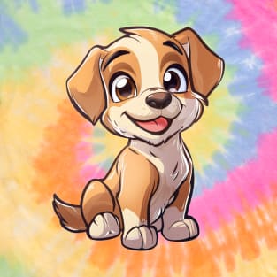 Cute cartoon puppy T-Shirt