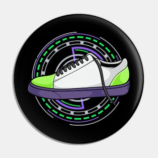 Toy Green Skate Sneaker Pin
