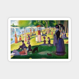 A Sunday on La Grande Jatte Magnet