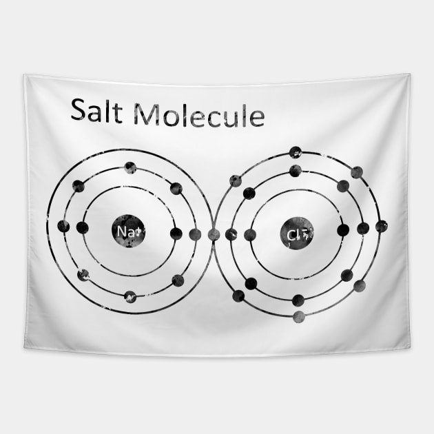 Salt Molecule Tapestry by erzebeth