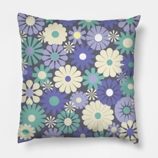 Scandinavian Style Floral Design Flower Pattern Pillow