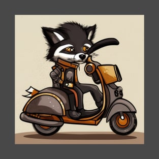 A steampunk fox fursona with boots T-Shirt