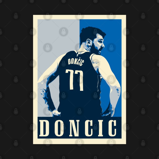 Luka Doncic Pop Art Style by mia_me