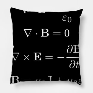 Maxwell's equation Pillow