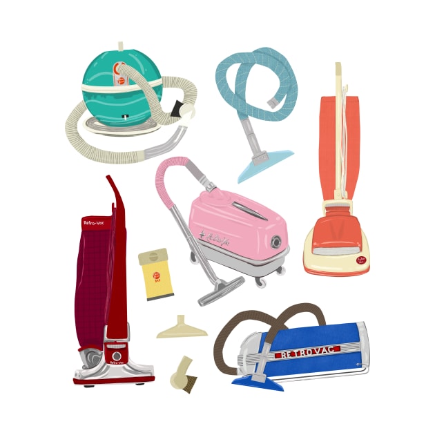 Vintage Vacuums by jenblove