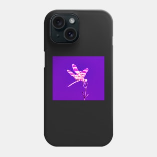 Purple Dragonfly Phone Case