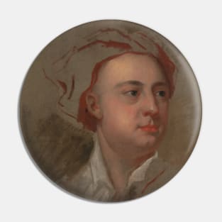 An Unfinished Study of the Head of James Thomson by William Aikman Pin