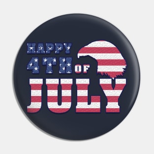 Happy 4th of July Pin