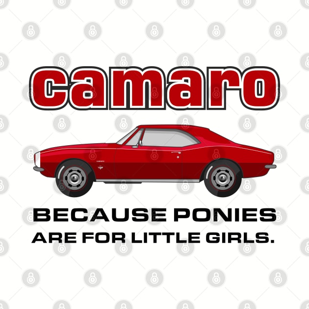 Camaro - because ponies are for little girls by CC I Design