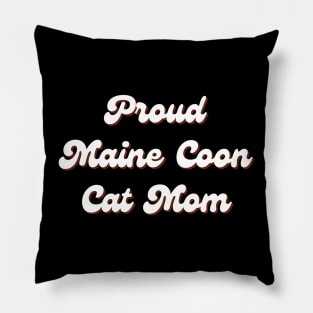 Maine Coon Cat Pillow