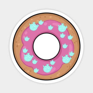 Narwhal Sprinkle Donut Magnet