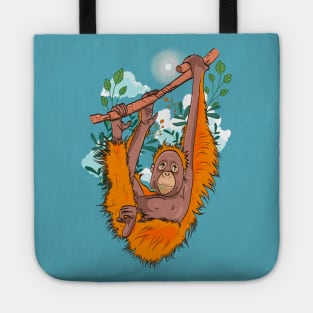 Cute orangutan Tote