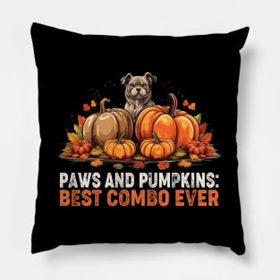 Howloween Dog Cuteness Scary Witchy Meme-y Pillow