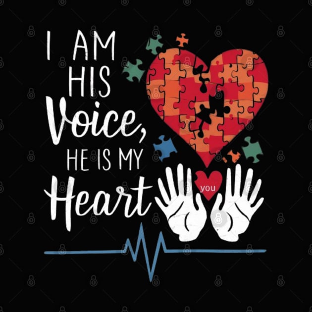 Autism,  I'm his voice he is my heart by Medkas 