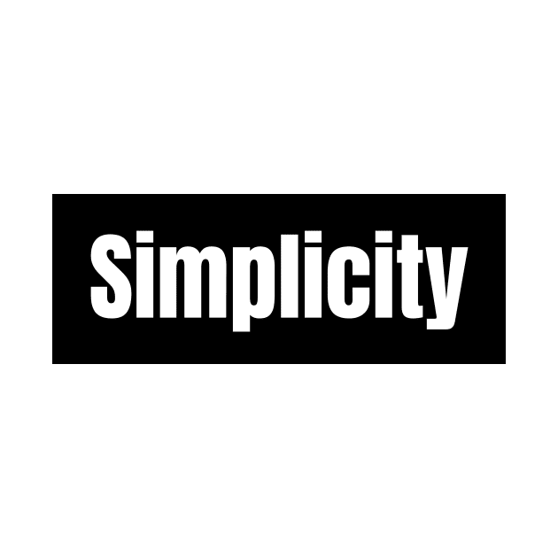 Simplicity by The Rule