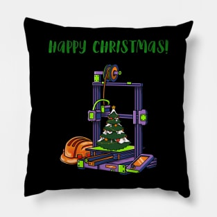 3D Printer #4 Christmas Edition Pillow