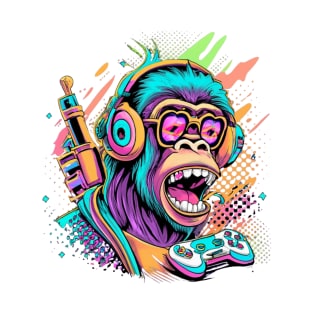 Monkey Gamer T-Shirt