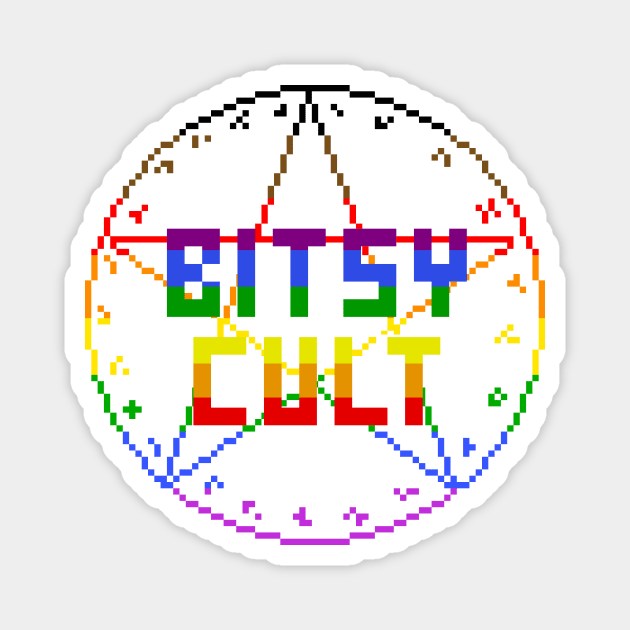 Pride Bitsy Cult Magnet by le_onionboi