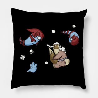 The escape from the underworld by the Tanuki Izanagi Pillow