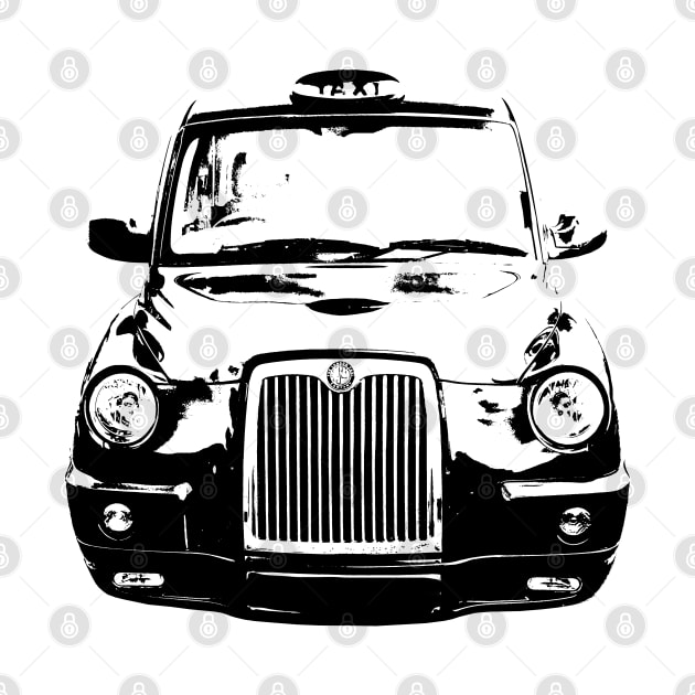 London black cab taxi monoblock black by soitwouldseem