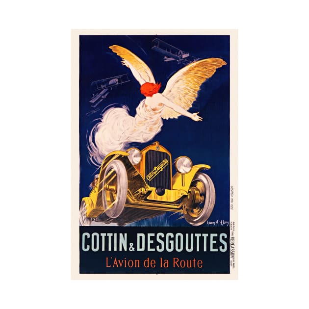 Cottin et Desgouttes France Vintage Poster 1926 by vintagetreasure