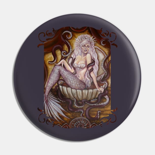 The Siren Pin by The Art of Megan Mars