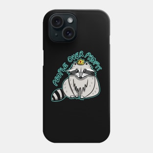 PEOPLE OVER PROFIT Phone Case