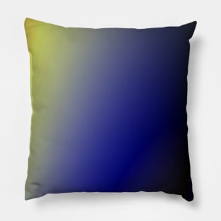 blue green white texture art Pillow