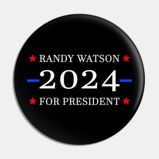 Randy Watson 2024 President Pin