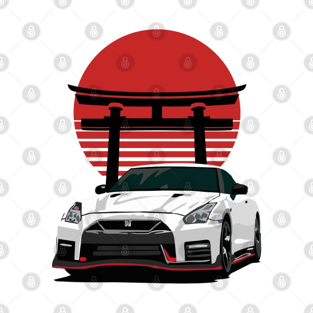 nissan gtr by artoriaa