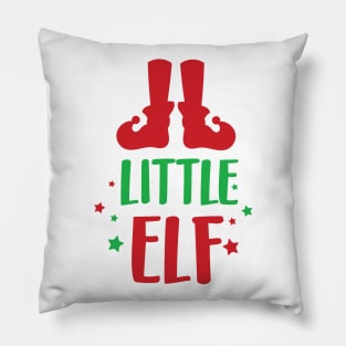 Little Elf, Elf Shoes, Stars, Christmas, Xmas Pillow