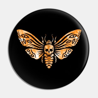 Death's Head Moth Pin