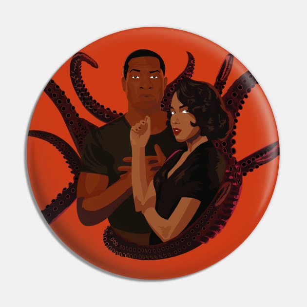 Lovecraft Couple Pin by Bruno.Artist 