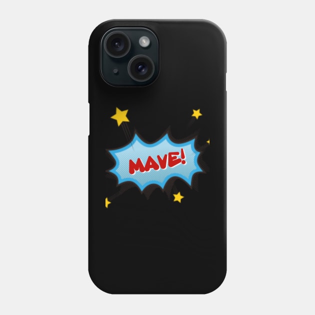 Mave Deltzer Comic Book Style Phone Case by KXW Wrestling x HRW Wrestling