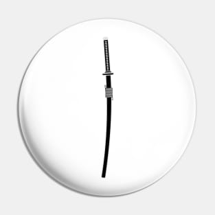 katana (black) Pin