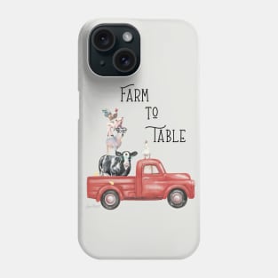 Farm Animal Family B1 Phone Case