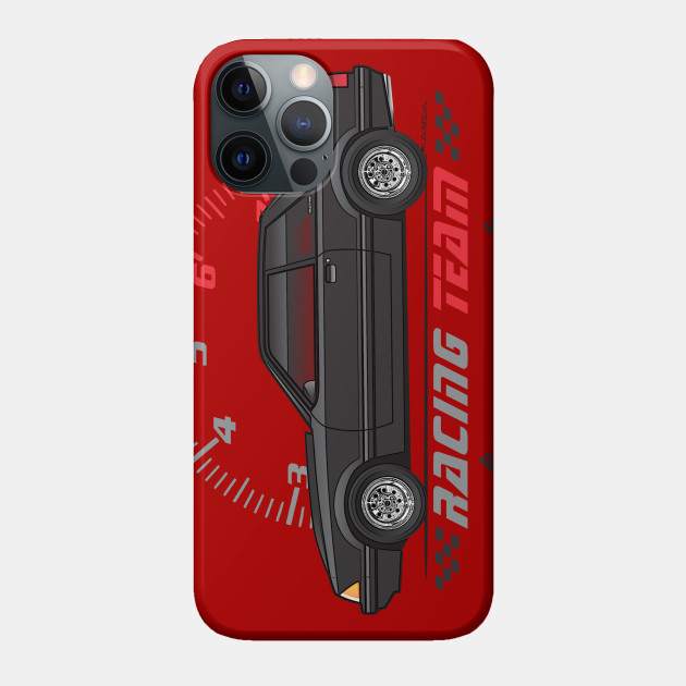 Black notchback - Mustang - Phone Case