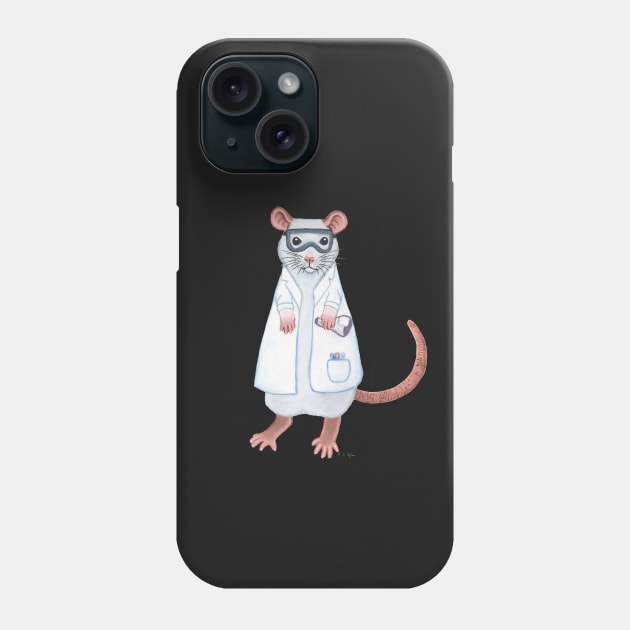 Lab Rat Phone Case by WolfySilver