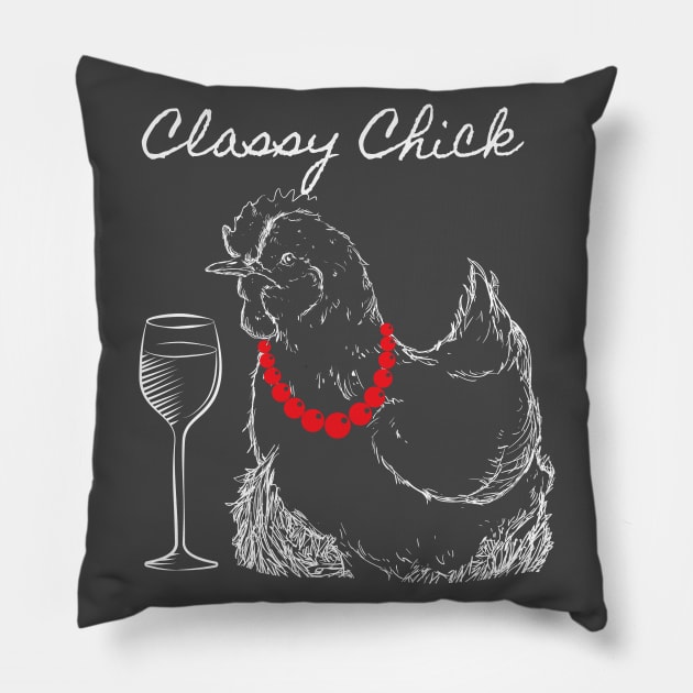 Classy Chick Pillow by Hello Sunshine