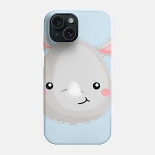 rhino cute Phone Case