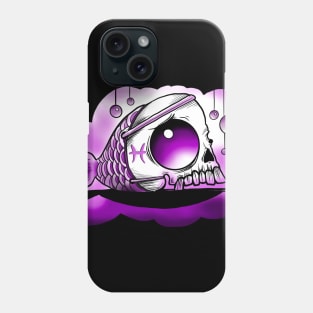 Pisces skull Phone Case